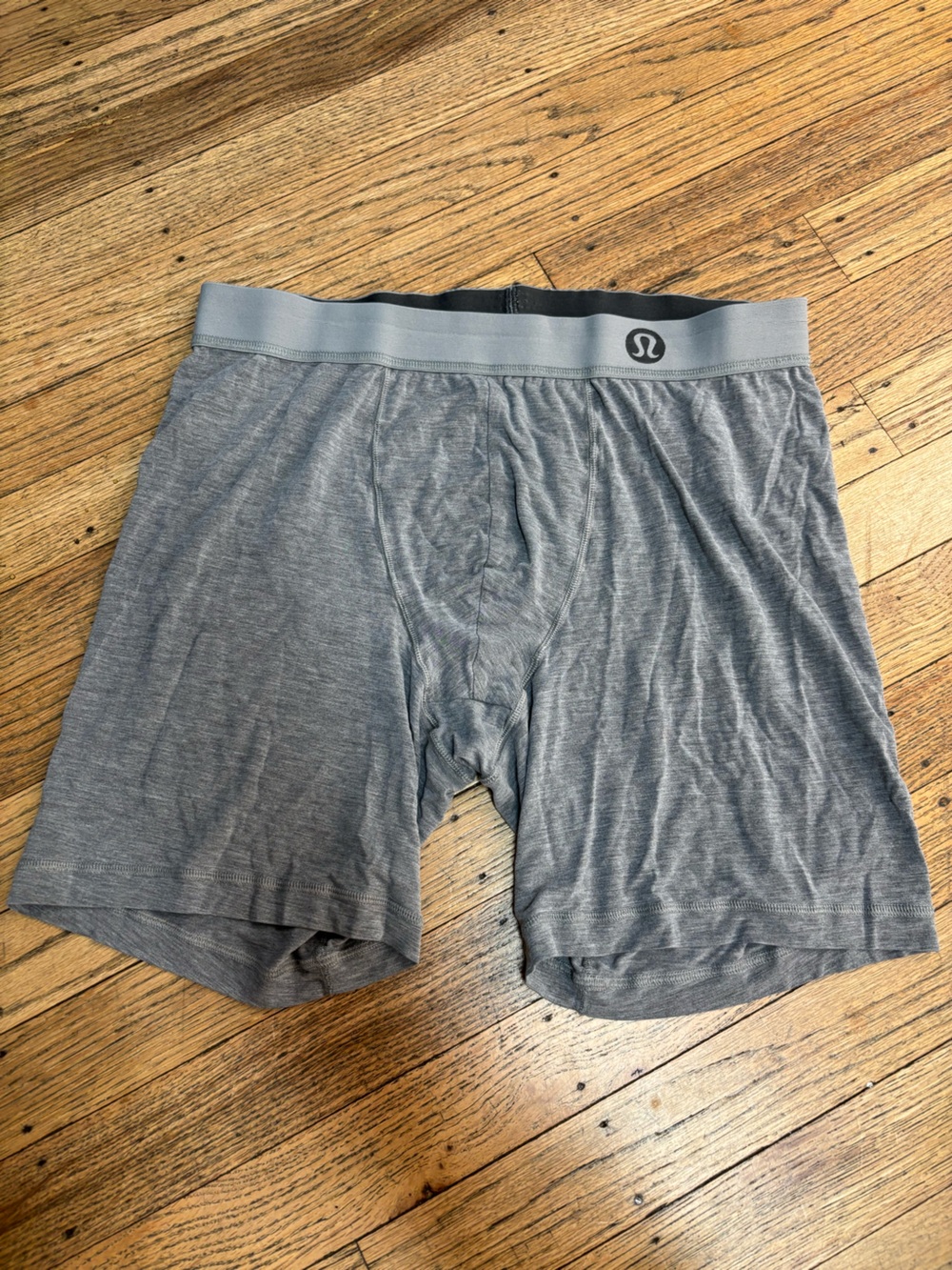 lululemon athletica Men’s Heather Gray Athletic Shorts